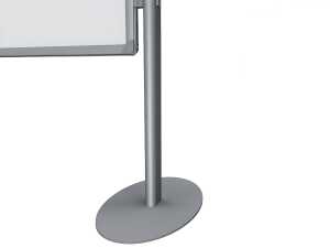 Standfuß m. Teller silber FRANKEN SWS818TF