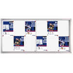 Schaukasten f. 12x A4 FRANKEN SK6112