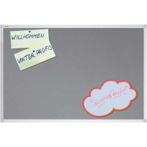 FRANKEN X-tra!Line Filztafel - 120 x 90 cm, grau