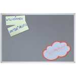 FRANKEN X-tra!Line Filztafel - 120 x 90 cm, grau