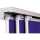 Wandschiene PRO 240cm silber FRANKEN PSS8240