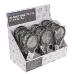 OOTB Lese-Lupe mit 6 LED ca. 24 cm