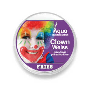 Theaterschminke Aqua weiß FRIES 30411/30412 15g