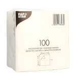 PAPSTAR Servietten - 30 x 30 cm, 1-lagig, weiß, 100...