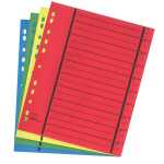 Trennblatt - A4 Überbreite, sortiert, 40 Stück