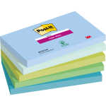 Post-it Haftnotizblock Oasis - 127 x 76 mm, sortiert 5x...