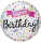 Folienballon Happy Birthday Sparkle AMSCAN 3995101