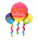 Folienballon Happy Birthday Balloons AMSCAN 4156601