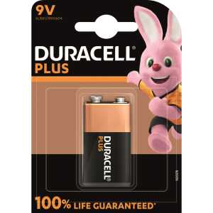 Batterie 9V/6LR61 9V Plus-ExtraLife DURACELL 142190 / 5002489 E-Block