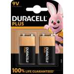 DURACELL Batterie Plus E-Block 6LR61 Alkaline 9V 2 St./Pack.