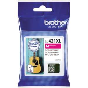 Brother Original Brother Tintenpatrone magenta (LC-421XLM)