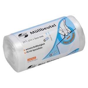 DEISS Müllbeutel - 30 l, HDPE, 100 Stück