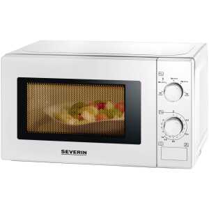 SEVERIN Mikrowelle - 700 W, 20 Liter, weiß