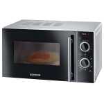 SEVERIN Mikrowelle - 700 W, 20 Liter, silber/schwarz