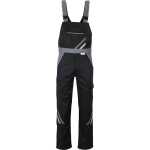 PLANAM Highline Latzhose - Gr. 38, schwarz/schiefer/zink