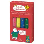 Metallic-Wachsmalstifte Sternenstaub 4ST MOSES 16878...