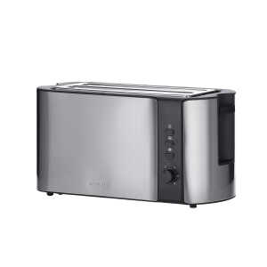 SEVERIN Toaster 4-Scheiben Edelstahl/schwarz