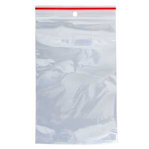 Q-Connect Druckbandbeutel - 100x150mm, transparent, 100 Stück