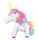 Folienballon Einhorn AMSCAN 4308375 55x63cm
