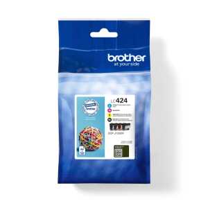 Brother Original Brother Tintenpatrone MultiPack Bk,C,M,Y (LC-424VAL)