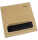 Mausmatte Recyclingleder/Filz braun DONAU 2100004-02