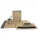 Tastaturunterlage Recyclingleder/Filz br DONAU 2100005-02