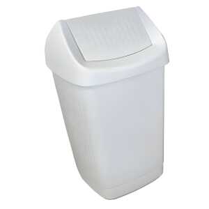 MEIKO Schwingdeckeleimer - 50 L, weiß