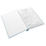 Goldbuch Zeugnismappe frech & frei hellblau