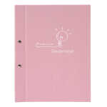 Goldbuch Zeugnismappe frech & frei altrosa