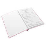 Goldbuch Zeugnismappe frech & frei altrosa