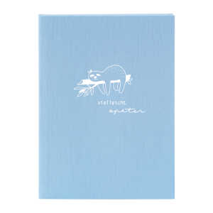 Goldbuch Notizbuch frech & frei hellblau