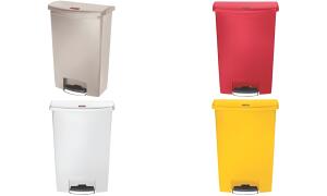 Slim Jim® Step-On-Tretabfallbehälter RUBBERMAID 1883552 90l Kunststoff