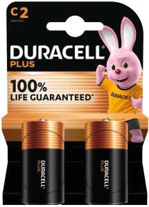 DURACELL Batterie Plus Alkaline Baby 2er MN1400
