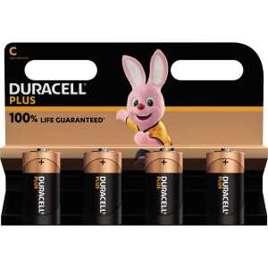 Batterie C/LR14 4ST Plus-ExtraLife DURACELL 141865 / 5009813 Baby