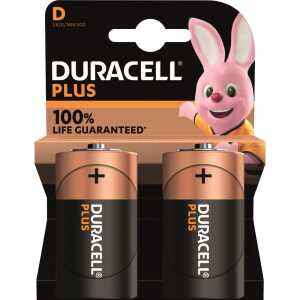 Batterie D/LR20 2ST Plus-ExtraLife DURACELL 141988 / 5009817 Mono