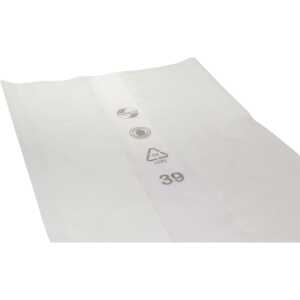 Müllsack Recycling - 1.000 Liter, transparent 50 Stück, Recycling-LDPE