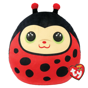 Plüschfigur Kissen Marienkäfer Izzy TY 39229 20cm Squish a Boo