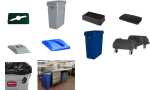 Slim Jim® Schwingdeckel, grau RUBBERMAID...