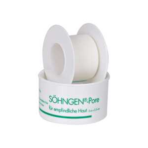 SÖHNGEN Heftpflaster Pore - 2,5 cm x 5 m, weiß