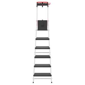 HAILO Alu-Sicherheitsleiter L100 TopLine - 6 Stufen