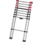 HAILO Alu-Sicherheits-Teleskopleiter T80 FlexLine - 9...