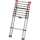 HAILO Alu-Sicherheits-Teleskopleiter T80 FlexLine - 9 Sprossen
