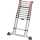 HAILO Alu-Sicherheits-Teleskopleiter T80 FlexLine - 11 Sprossen