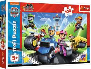 Puzzle Paw Patrol Fahrzeuge TREFL 16430 100 Teile