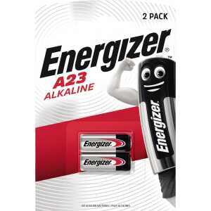ENERGIZER Batterie A23 Alkaline 12V, weiß/rot, 2 stück