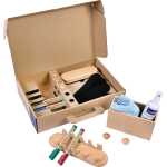 LEGAMASTER WOODEN Whiteboard Zubehörset 17-teilig