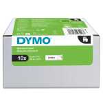 DYMO Schriftband D1 Polyester 7 mx9 mm schwarz/weiß...