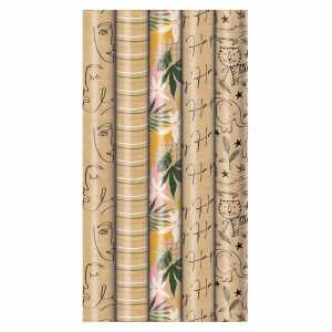 Geschenkpapierrolle Recycling 2mx70cm ZÖWIE 33053 333205 Urban Nature