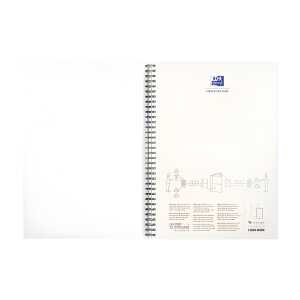 Oxford Office Spiralbuch My Rec’Up A4, liniert, 90 Blatt, Cover blau