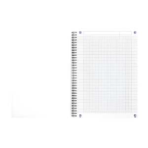 Oxford Office Spiralbuch My Rec’Up A4, kariert, 90 Blatt, Cover grün
